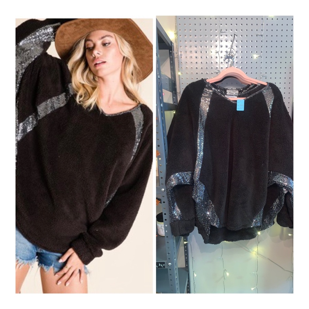 Soft sparkle sweater